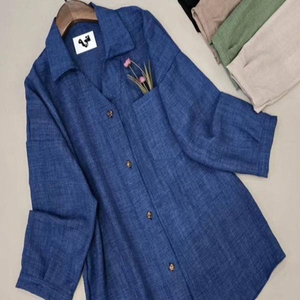 شومیزشانتون تک جیب - تصویر 2