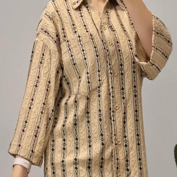 مدل شومیز خط مکشی - تصویر 1