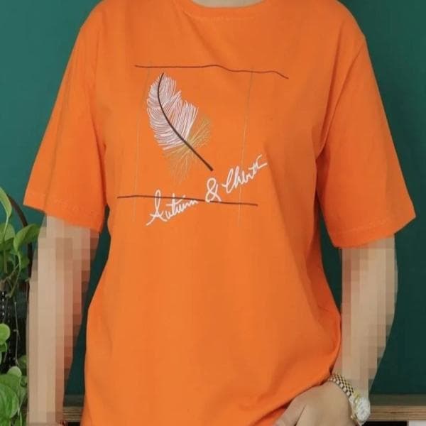 تیشرت چاپ پر - تصویر 1