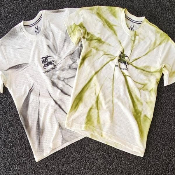 تیشرت بیسکویتی چاپ پیسوله ای قواره باکسی - تصویر 1