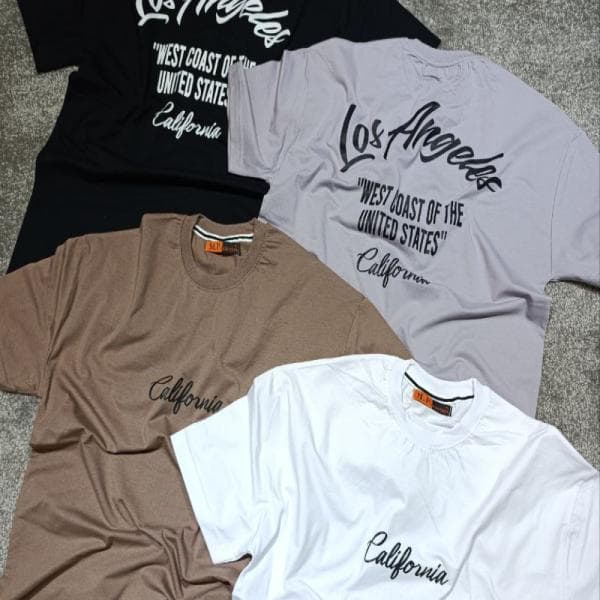 تیشرت یقه گرد پشت چاپ - تصویر 1