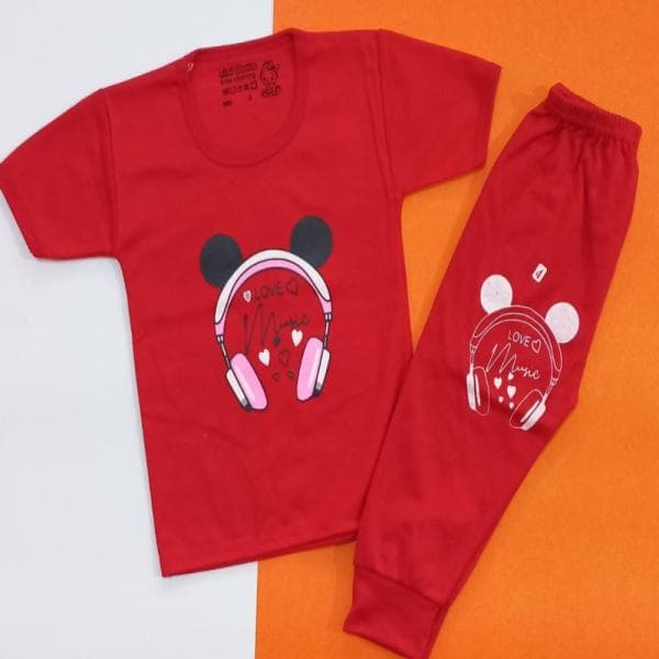 استین کوتاه شلوار بلند - تصویر 1