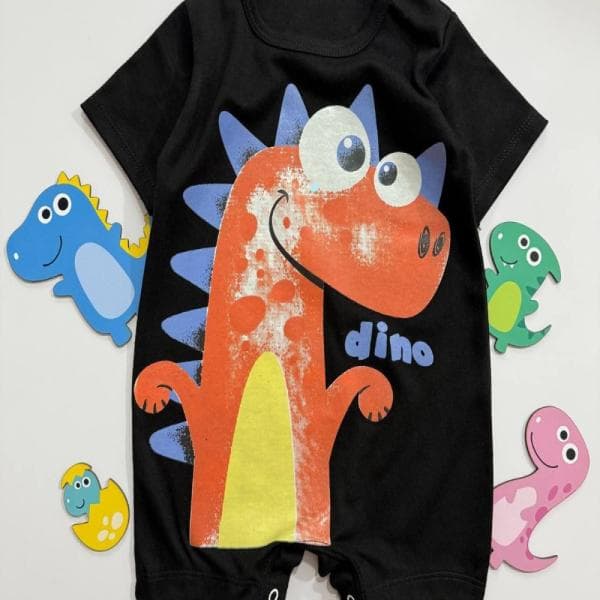 رامپر طرح دایناسور مشکی