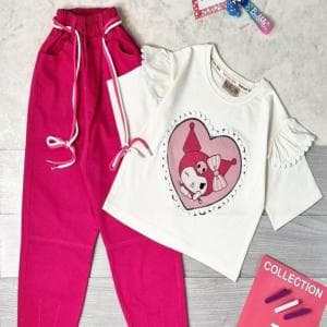 تیشرت وشلوار کتان کورومی