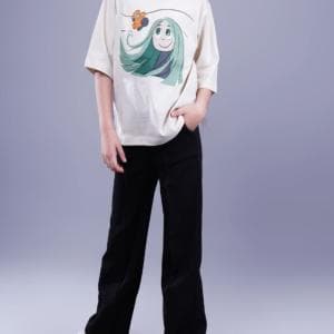 تیشرت وشلوار دخترانه باگردنبند ست