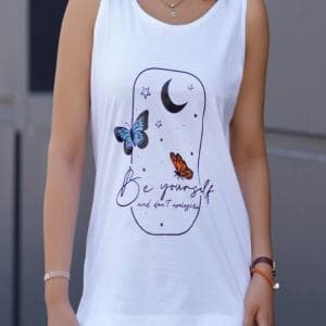 تاپ یقه گرد قواره دار