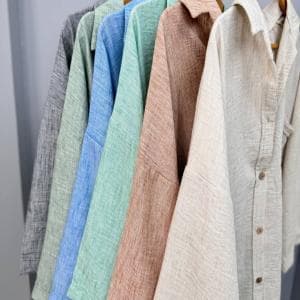 شومیز لینن سه نخ زارا