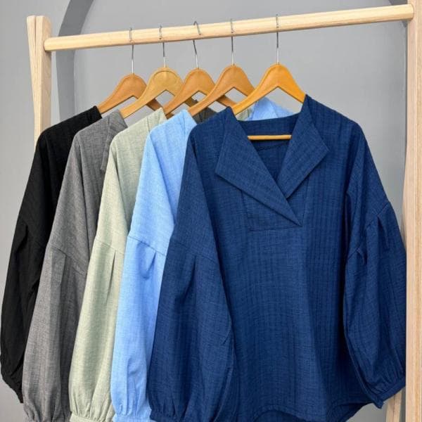 شومیز لینن صوفیا - تصویر 1