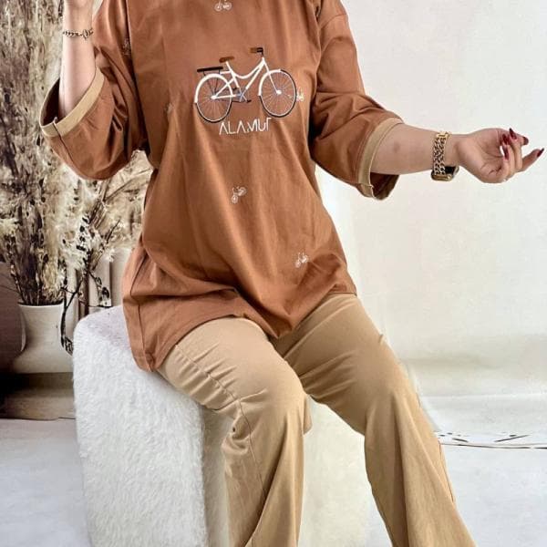 بانگ شلواز تمام گلدوزی درجه یک - تصویر 1