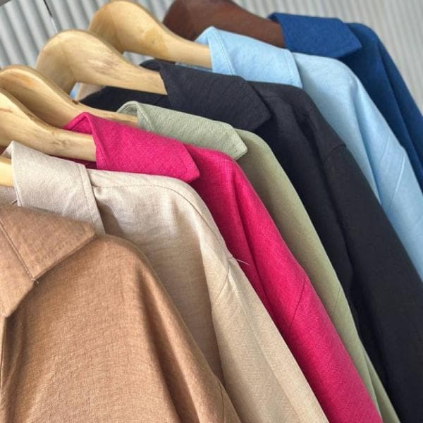 🔸️شومیز بیسیک باکسی - تصویر 1