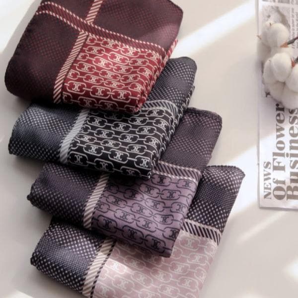 روسری نخی طرح رایکا دوردوخت منگوله دار کد 20375 - تصویر 7