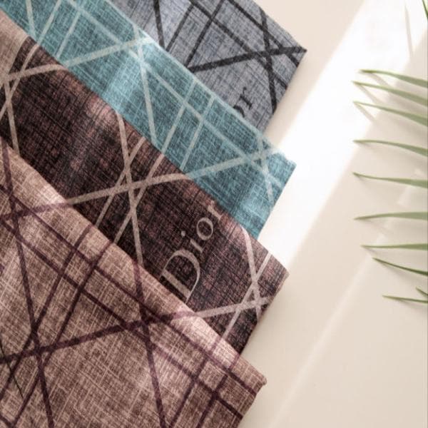 روسری نخی طرح دیور دور دوخت منگوله دار کد20307 - تصویر 4