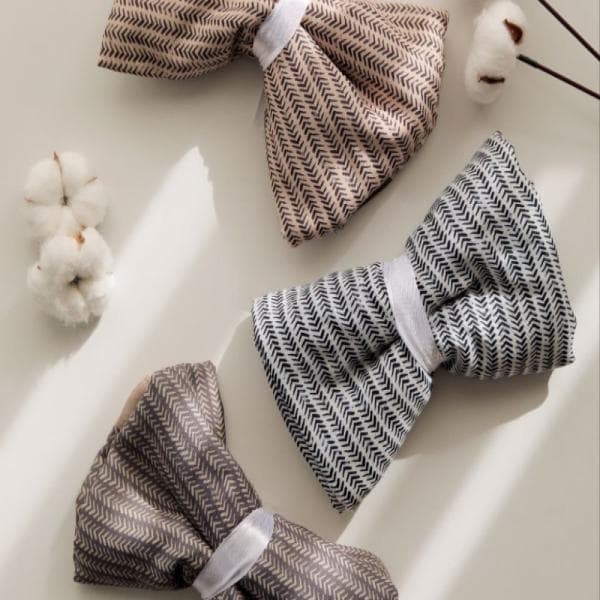 روسری نخی طرح گندم دور دوخت منگوله دار کد 20306 - تصویر 3