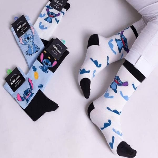 جوراب طرح استیچ - تصویر 1