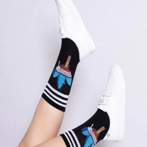 جوراب ساق بلند طرح آدیداس