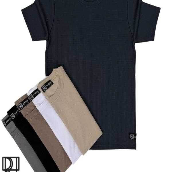 تیشرت مراکشی پارچه بیسکوییتی درجه یک - تصویر 1