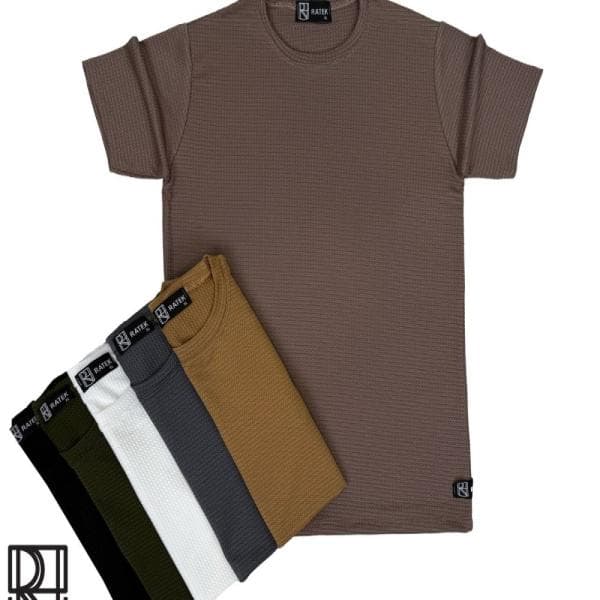 تیشرت پارچه مراکشی طرح بریو درجه یک - تصویر 1