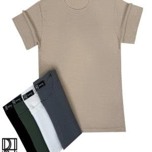 ‎تیشرت پارچه مراکشی طرح داوین درجه یک