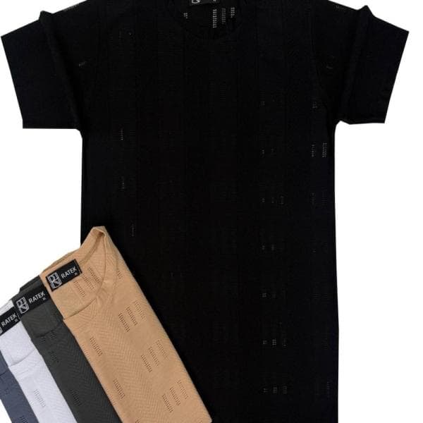 تیشرت پارچه مراکشی طرح دیفرنس - تصویر 1