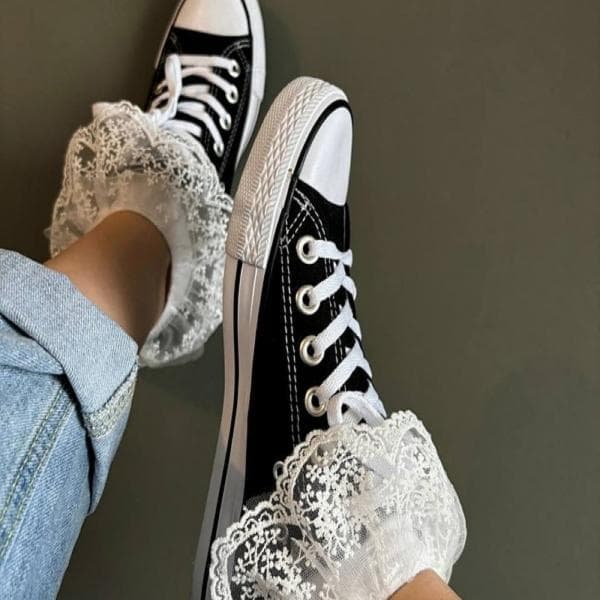 جوراب لب توری (عروسکی) - تصویر 4