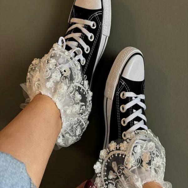 جوراب لب توری (عروسکی) - تصویر 3