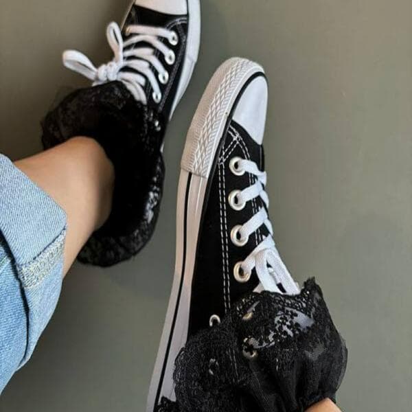 جوراب لب توری (عروسکی) - تصویر 5