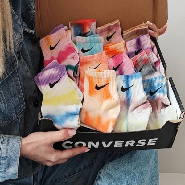 جوراب نیم ساق آبرنگی - تصویر 4