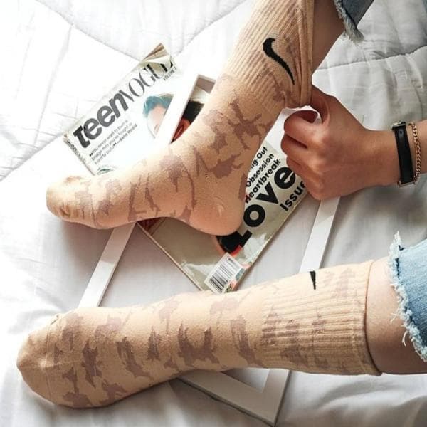 جوراب ساقدار طرح چریکی - تصویر 9