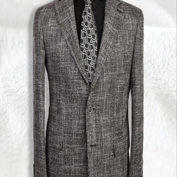 کت تک یقه انگلیسی دو دکمه دوچاک - تصویر 2