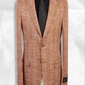 کت تک یقه انگلیسی دو دکمه دوچاک