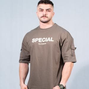 تیشرت اورسایز برند SPECIAL دورس دو نخ لاکرا در رنگبندی و سایزبندی