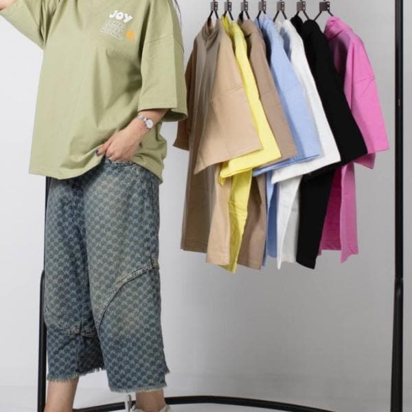 تیشزت باکسی کلاه دار - تصویر 5