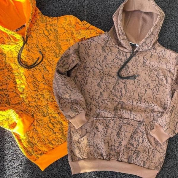 هودی داخل کرکی چاپی کد2842 - تصویر 1