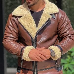 کاپشن چرم بوفالو