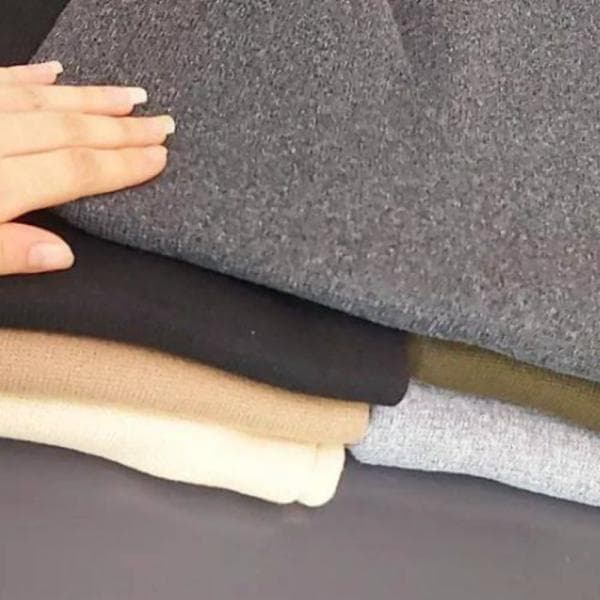 شلوار بافت کمر کش پهن - تصویر 4