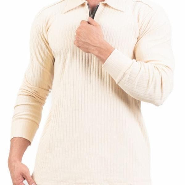 بلوز نیم زیپ یقه دار برند REPRESENT - تصویر 1