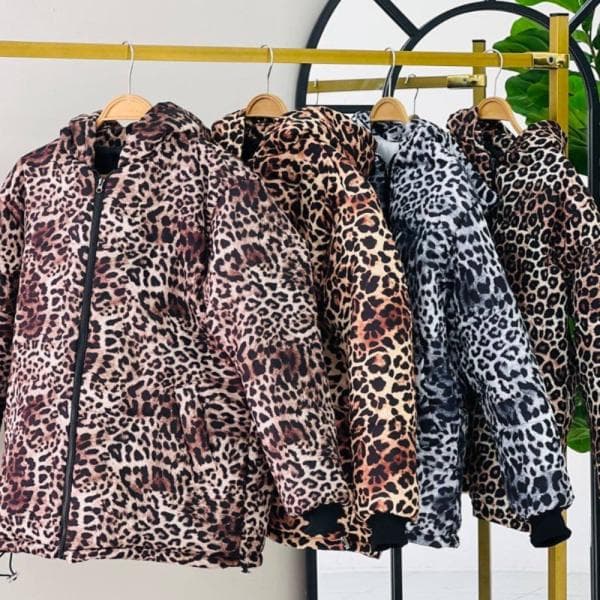 کاپشن پلنگی طنین - تصویر 1