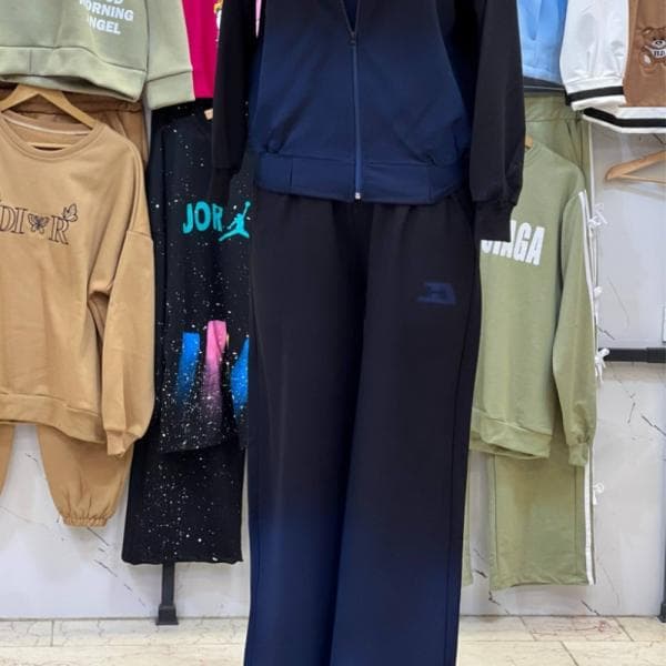 ست سه تیکه تاپ و سویشرت و شلوار - تصویر 8