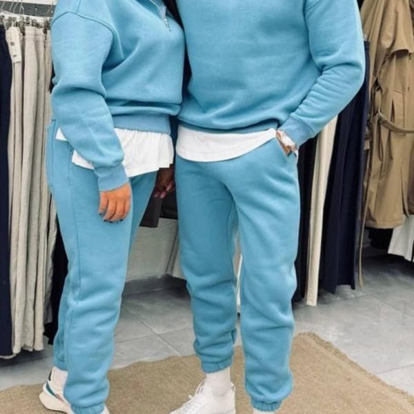 ست نیم زیپ و شلوار جاگر - تصویر 1