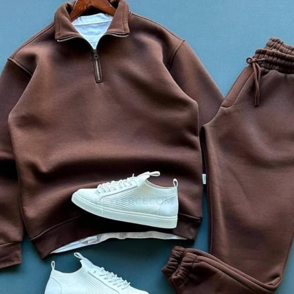 ست نیم زیپ و شلوار جاگر - تصویر 6