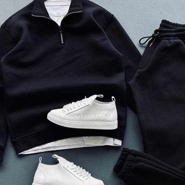 ست نیم زیپ و شلوار جاگر - تصویر 3