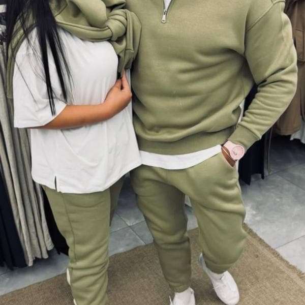 ست نیم زیپ و شلوار جاگر - تصویر 4