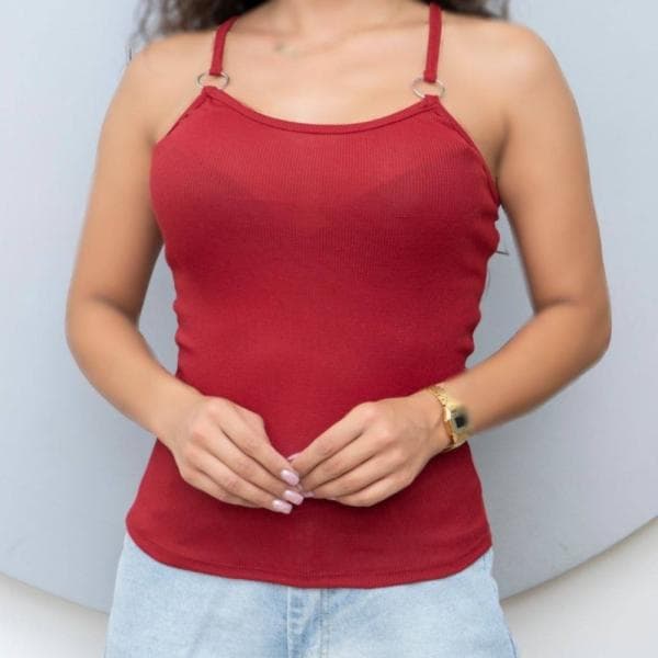 تاپ بلند سگکدار پشت بندی - تصویر 4