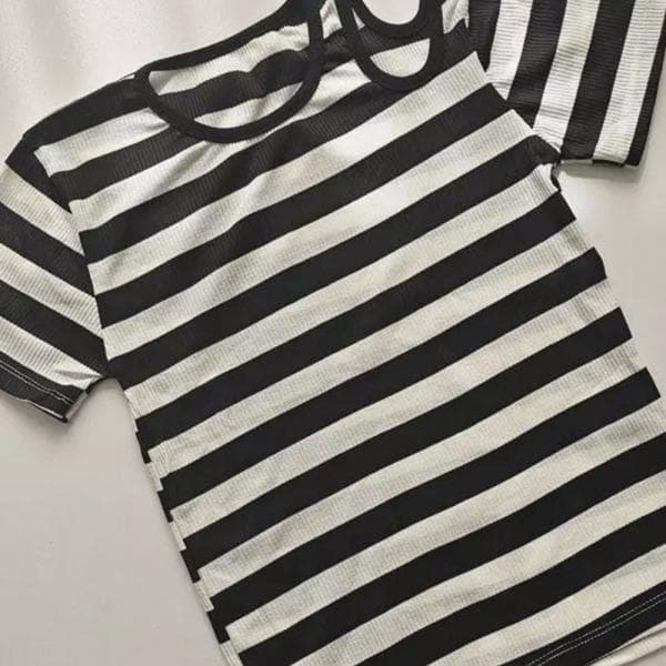 تیشرت فانتزی یه طرف رومی - تصویر 2