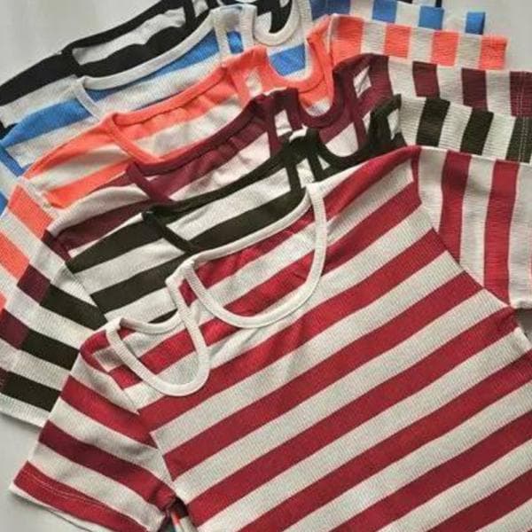 تیشرت فانتزی یه طرف رومی - تصویر 1