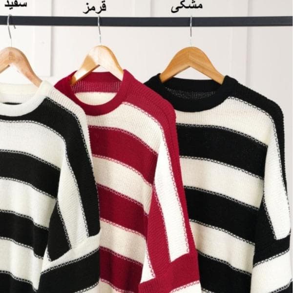 بلوز راه راه بیوتی کد 3054 - تصویر 5