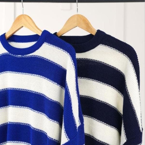 بلوز راه راه بیوتی کد 3054 - تصویر 4