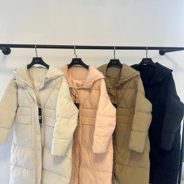 کاپشن بلند جیب لوزی - تصویر 1