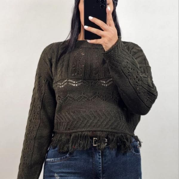 بافت پایین ریش دار کد 1015 - تصویر 2