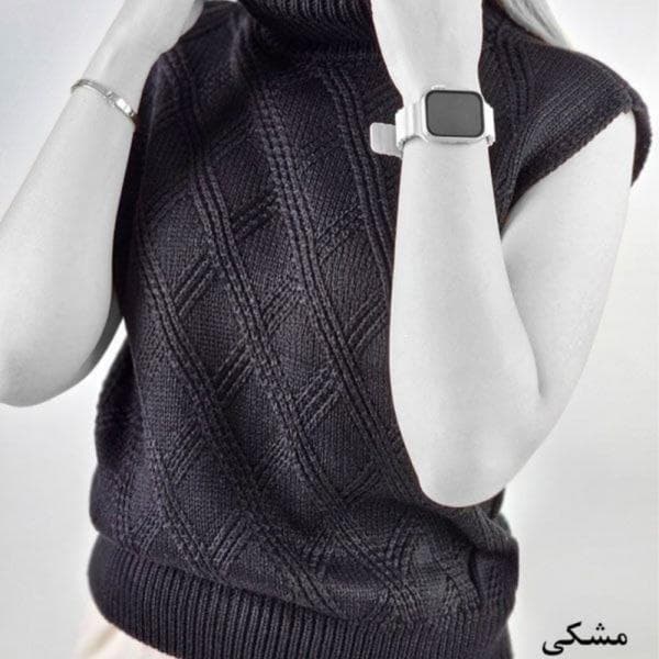 ژیله بافت یقه اسکی لوزی کد 1021 - تصویر 4